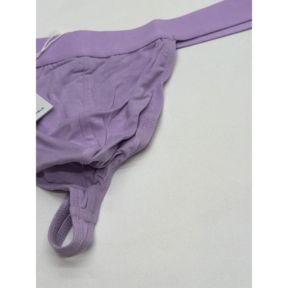 Todd Sanfield Essential Thong Lavender Purple Tencel MicroModal Men XL ES1787